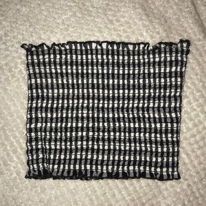 Brandy Melville gingham tube top!